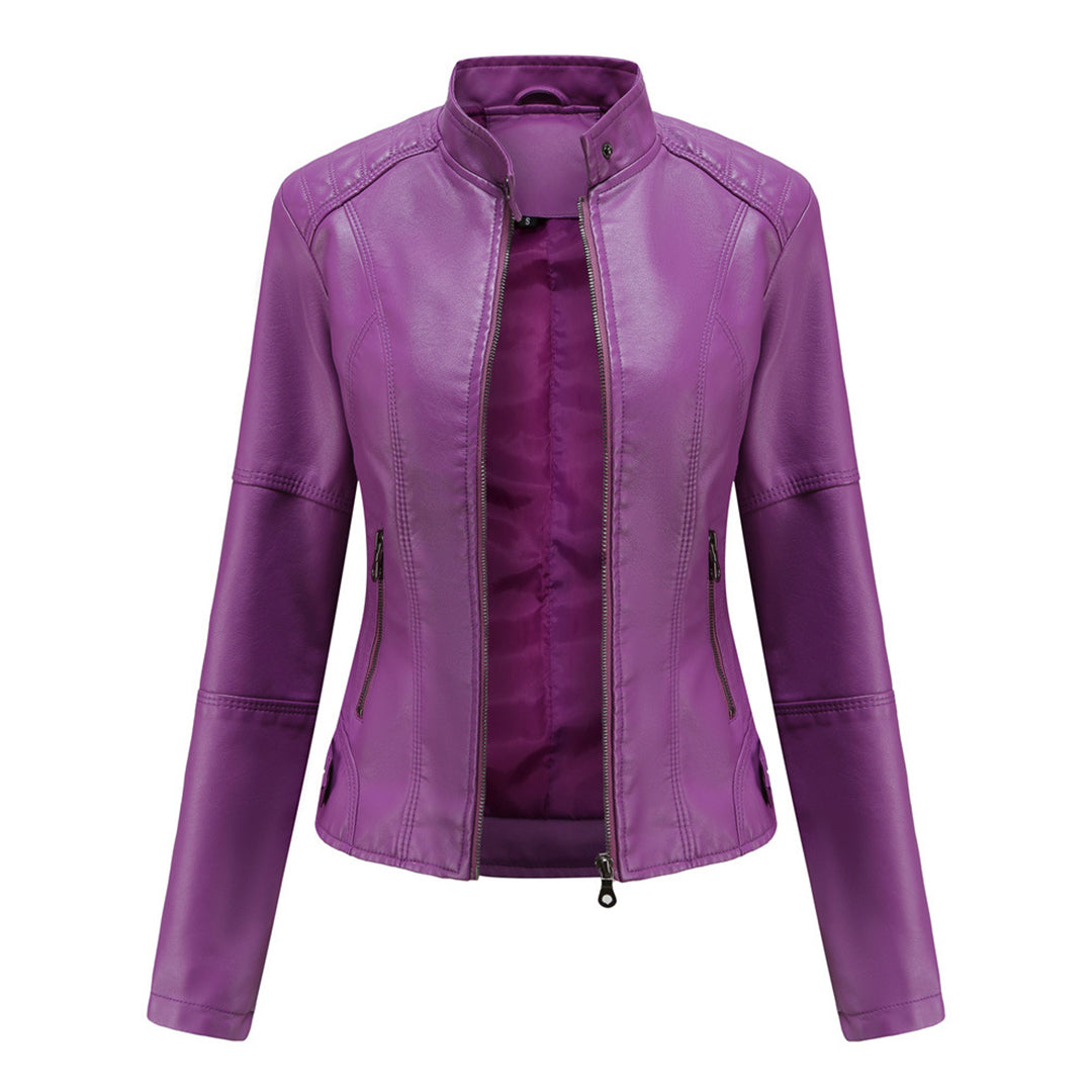 Hanneke - Elegante Chaqueta de Cuero