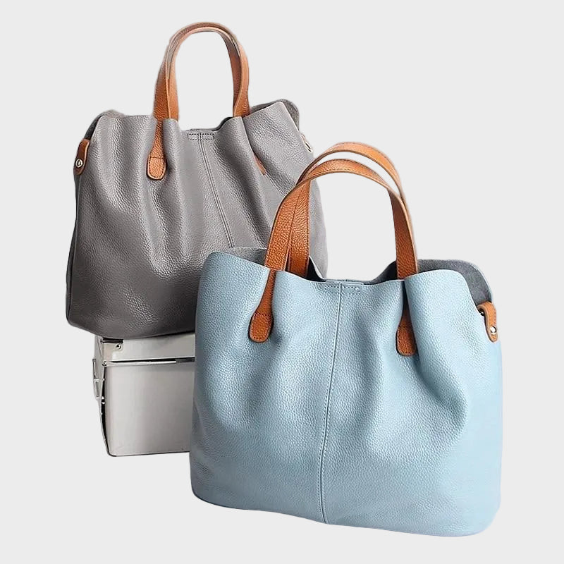 Naelaa - Bolso Tote Clásico Estructurado