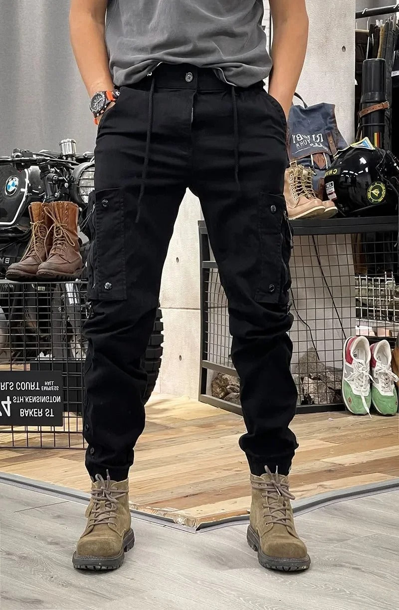 Guntram - Pantalones Cargo Elásticos Con Elastano