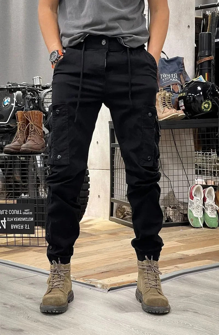 Guntram - Pantalones Cargo Elásticos Con Elastano