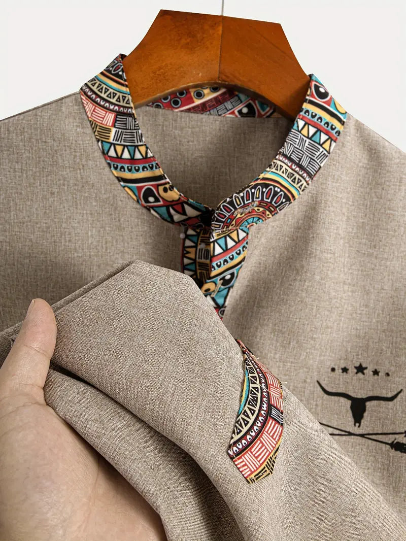 Murat - Elegante Camisa De Manga Corta