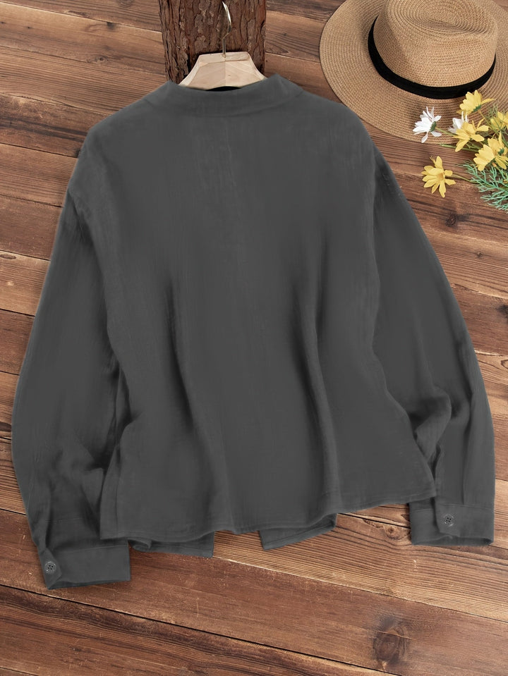 Paige - Camisa De Manga Larga Con Botones
