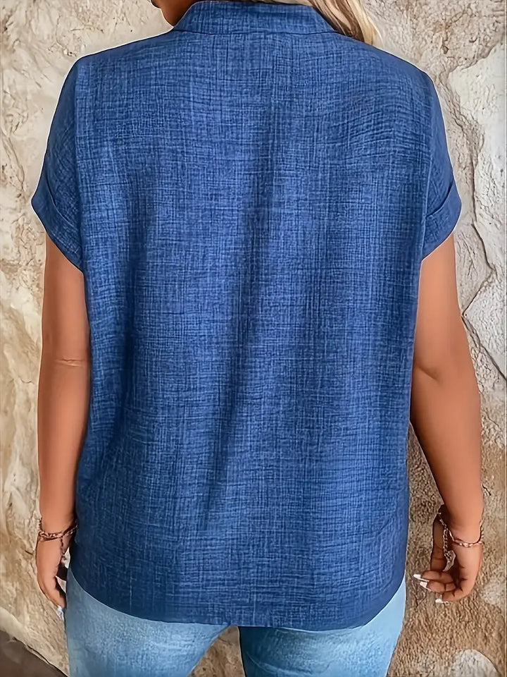 Rosabelle - Blusa Informal Con Cuello En V