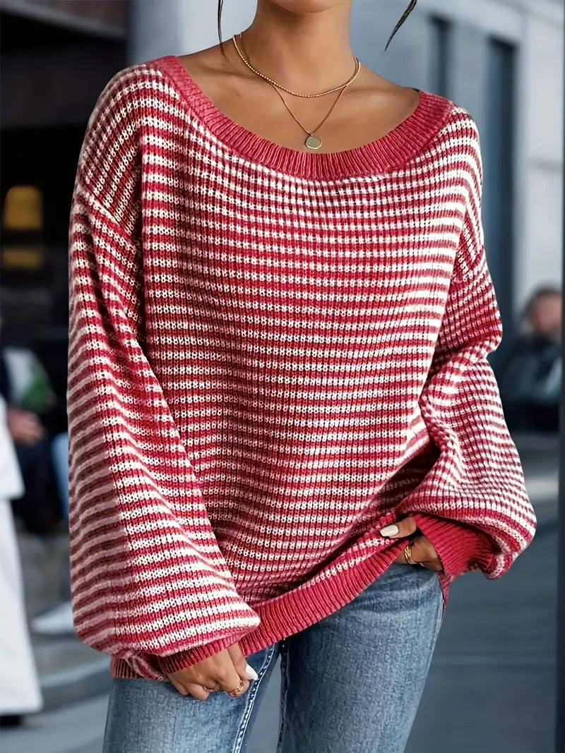 Nilufer - Jersey De Punto Informal Para Invierno