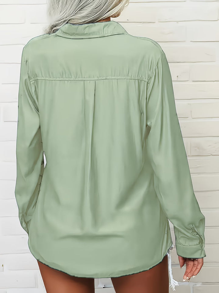 Tierna - Camisa De Manga Larga Con Botones