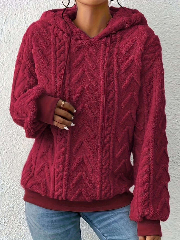 Andrine - Manga Larga Con Capucha Chaqueta