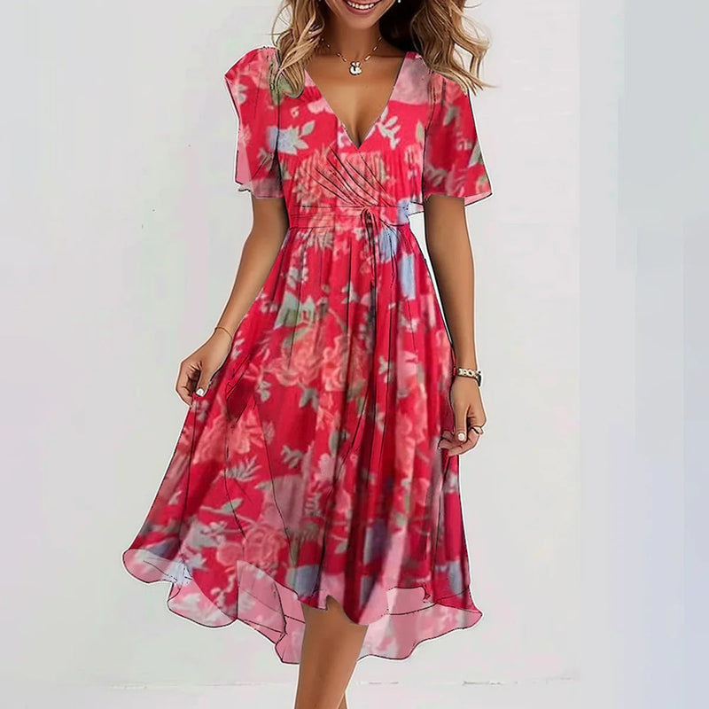 Nallely - Elegante Vestido de Verano