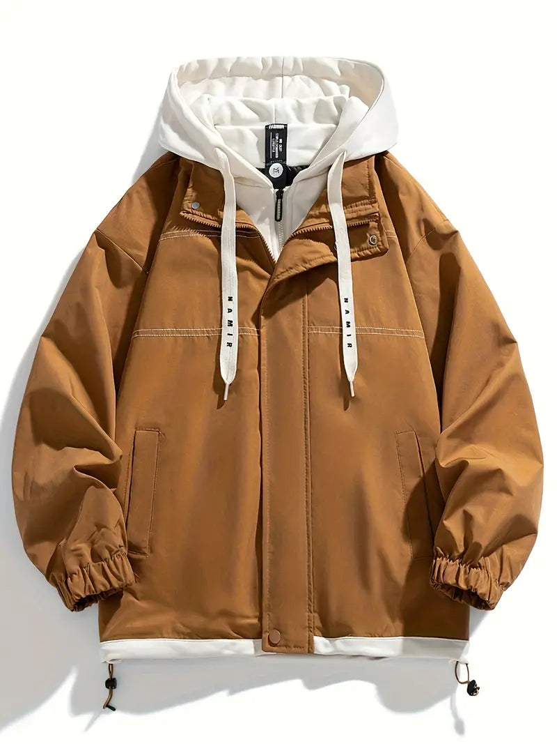 Carson - Chaqueta Informal Con Capucha y Bolsillo