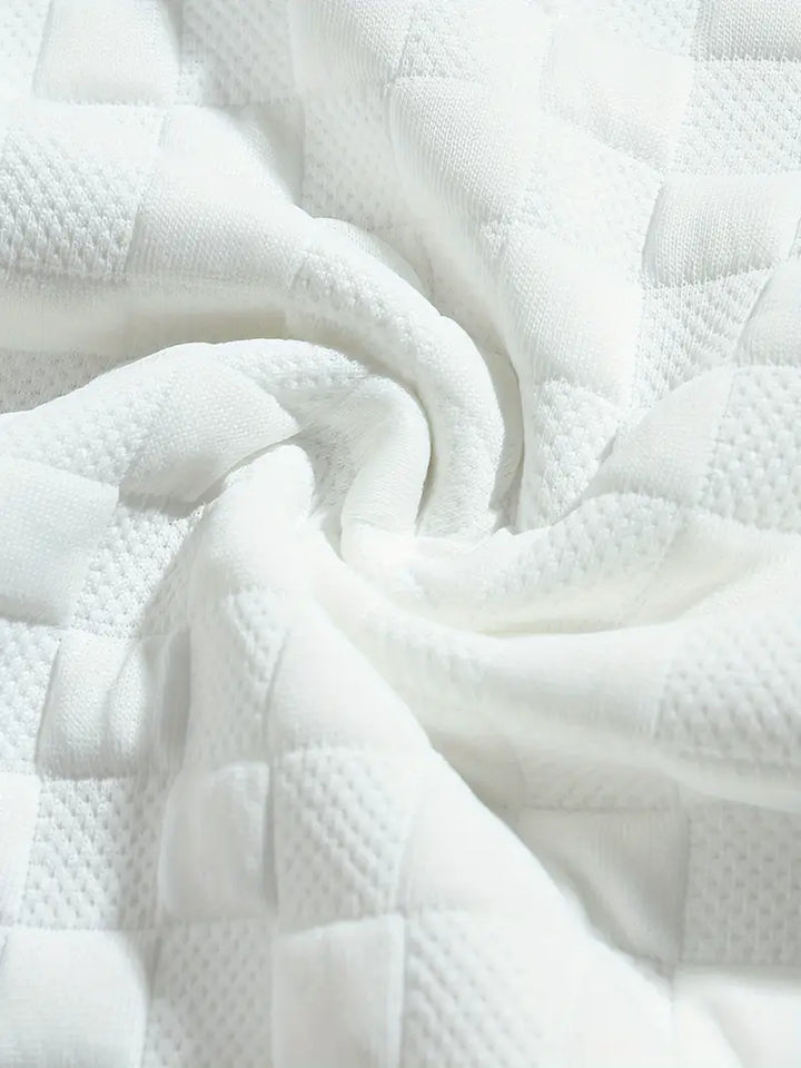 Stafford - Sudadera Informal Con Textura a Cuadros