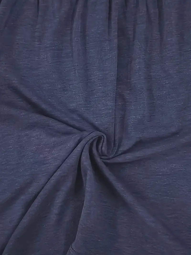 Malinda - Sin Mangas Top Con Botones