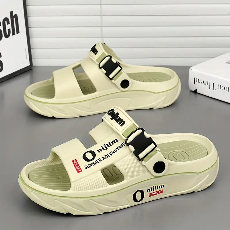 Stelios - Sandalias Informales De Verano Para Exterior