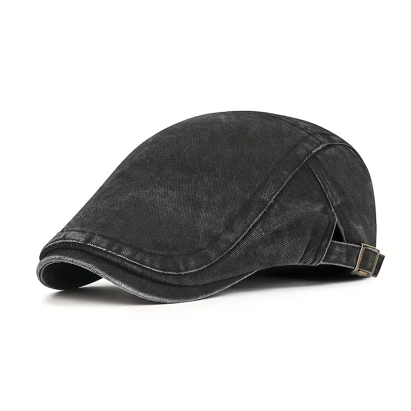ComfyLuxe - Gorra Vaquera Con Hebilla Ajustable