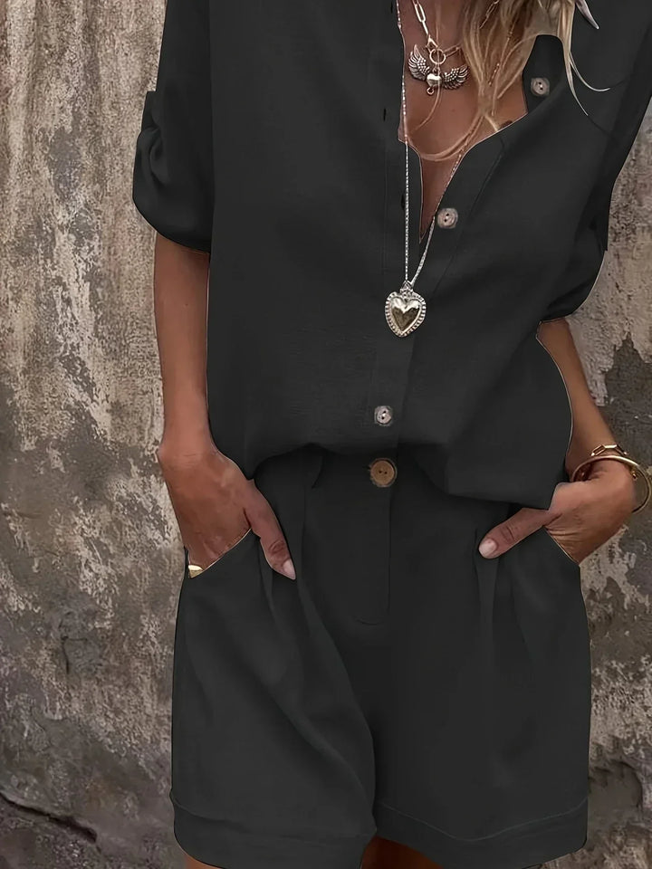 Arampatzi - Elegante Conjunto De Dos Piezas Para el Verano