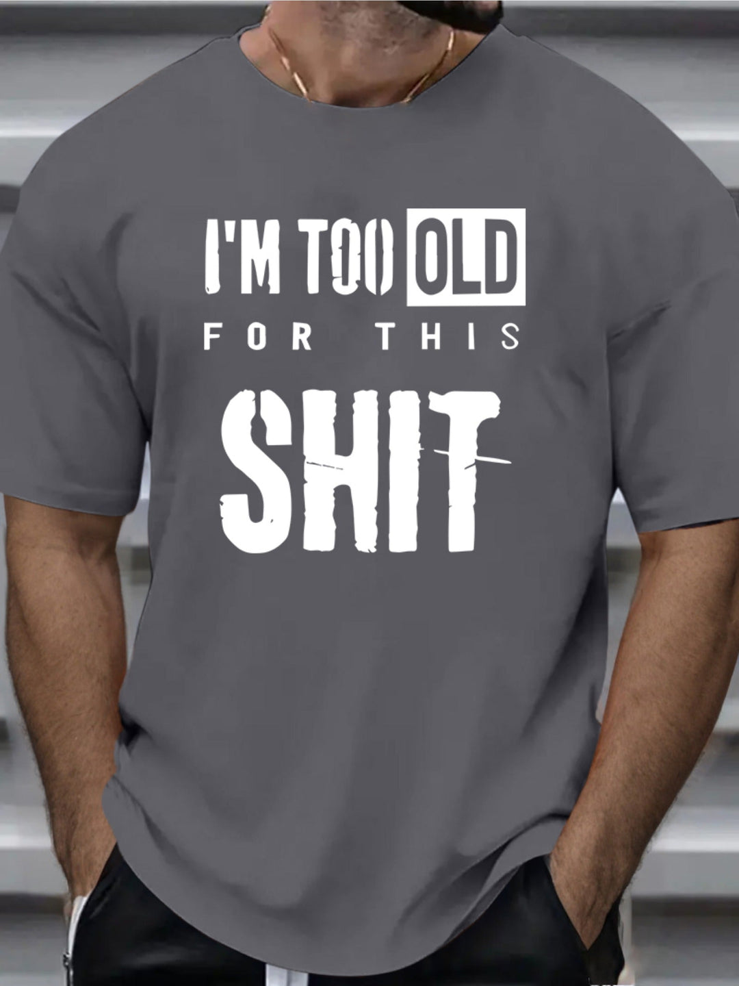 Marcin – Camiseta Elegante Con Cuello Redondo