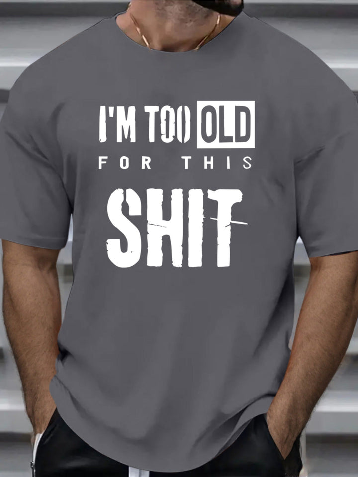 Marcin – Camiseta Elegante Con Cuello Redondo