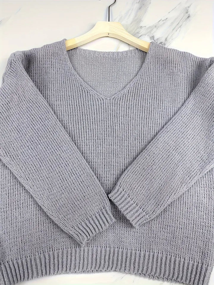 Schmidt - Jersey Informal De Manga Larga Con Cuello En V