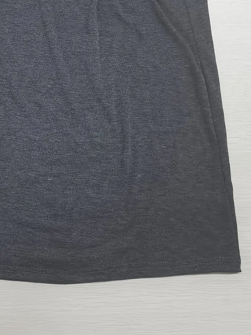 Malinda - Sin Mangas Top Con Botones