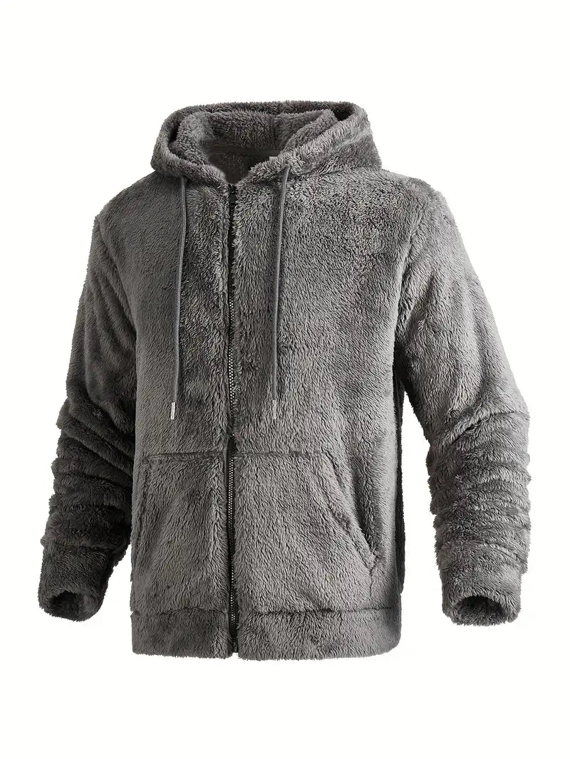 Ushakov - Sudadera Con Capucha y Cremallera Manga Larga Estilo Informal