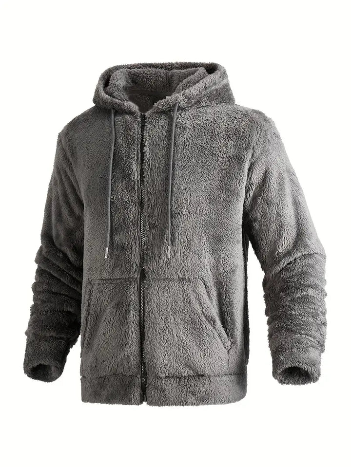 Ushakov - Sudadera Con Capucha y Cremallera Manga Larga Estilo Informal