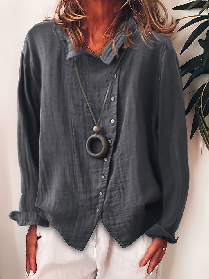 Paige - Camisa De Manga Larga Con Botones