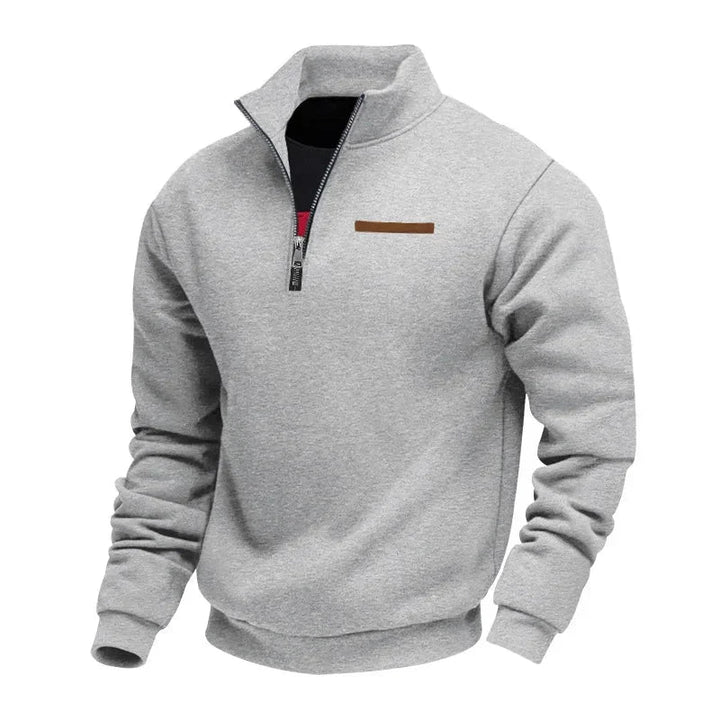 Grimm - Elegante Jersey Con Media Cremallera