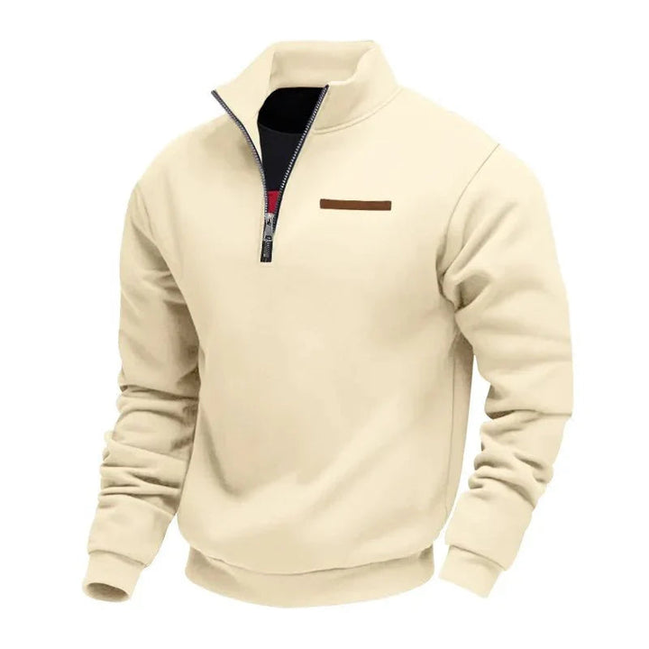 Grimm - Elegante Jersey Con Media Cremallera