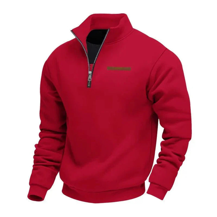 Grimm - Elegante Jersey Con Media Cremallera