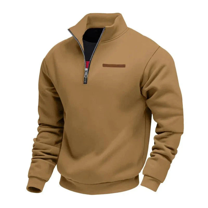 Grimm - Elegante Jersey Con Media Cremallera
