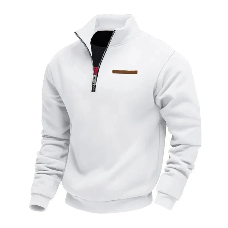 Grimm - Elegante Jersey Con Media Cremallera