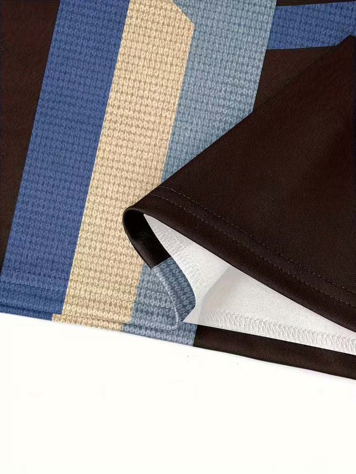 Thomson - Camisa De Manga Larga Con Media Cremallera