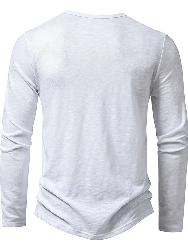 Wyatt - Elegante Camisa De Manga Larga