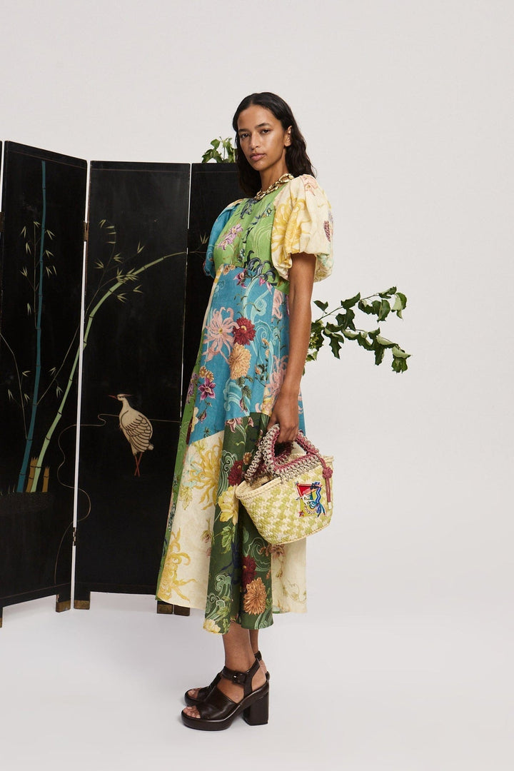 Maileen - Vestido Midi con Costuras Avery