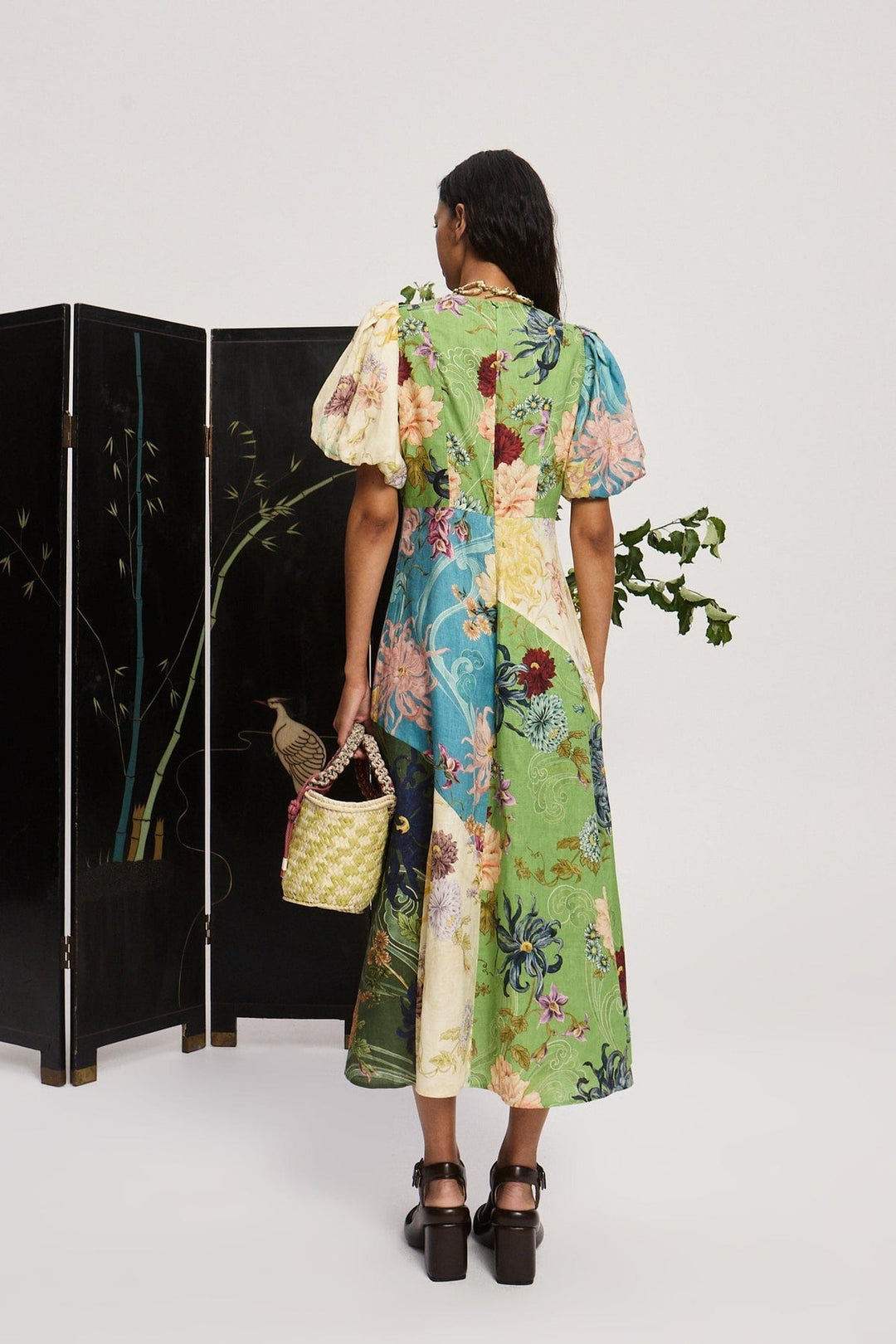 Maileen - Vestido Midi con Costuras Avery