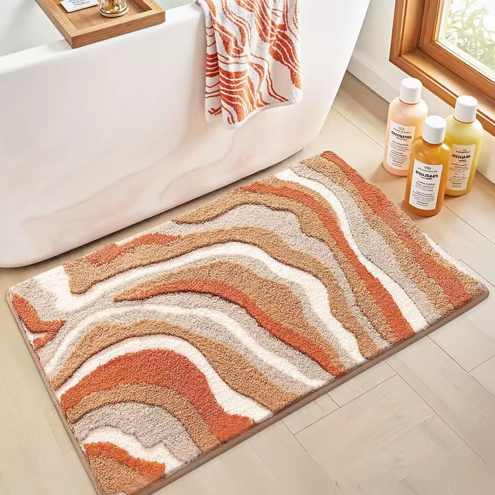 EarthLoom - Alfombra De Baño Antideslizante