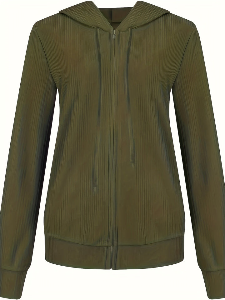 Moira - Sudaderas Con Capucha, Cremallera y Cordón Regulable, Manga Larga