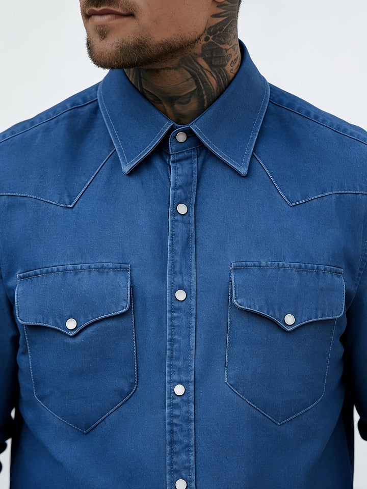 Zeynal - Camisa Vaquera Informal