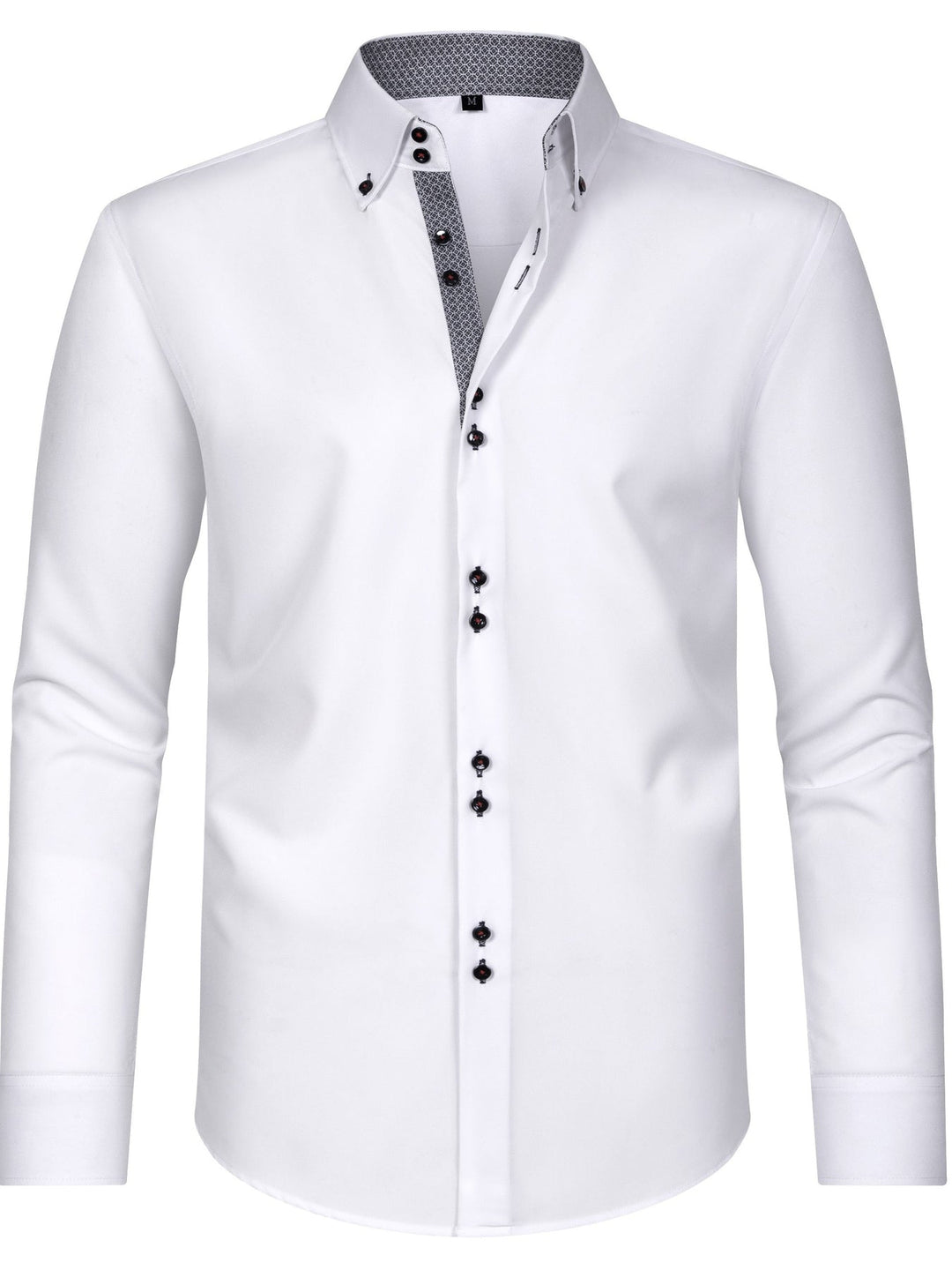 Remco - Elegante Botón arriba Camisa