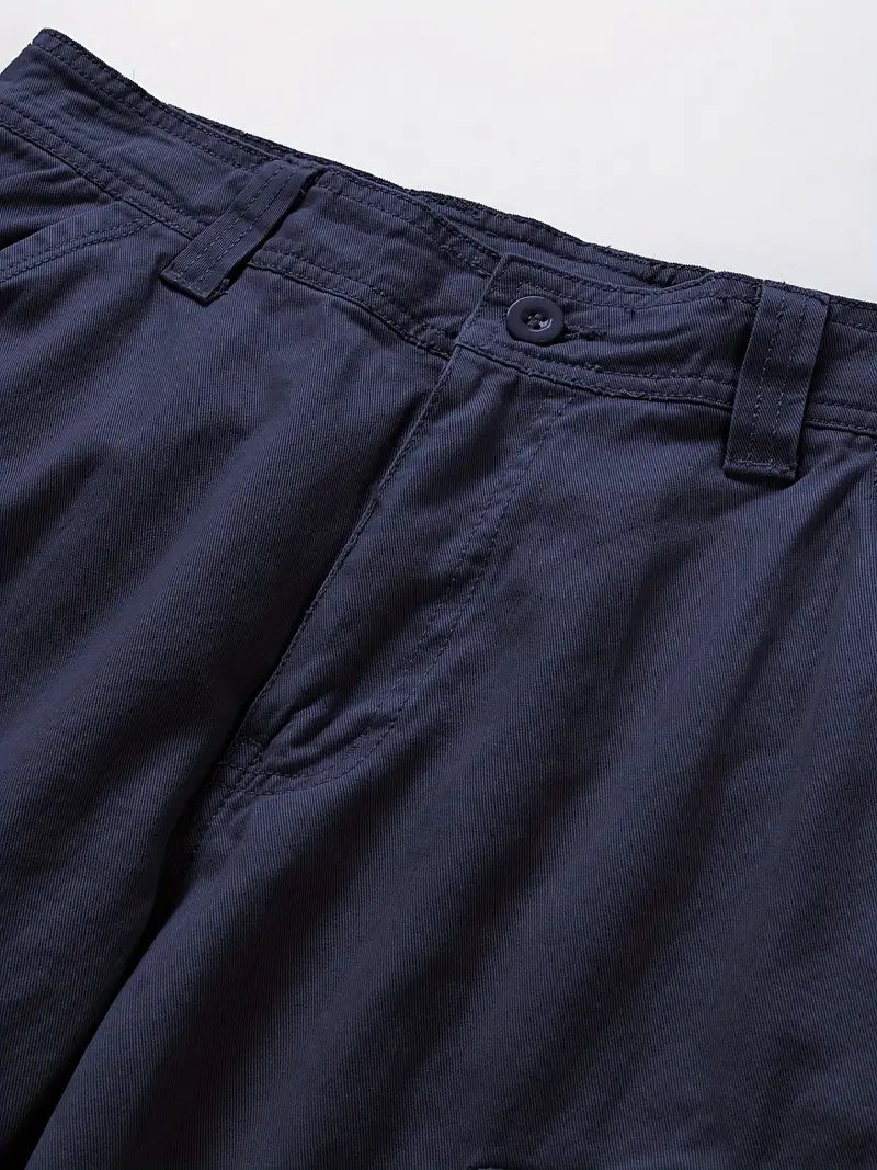 Mauro - Elegantes Pantalones Cortos Con Multibolsillos