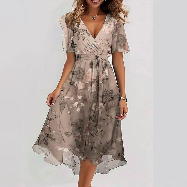Nallely - Elegante Vestido de Verano