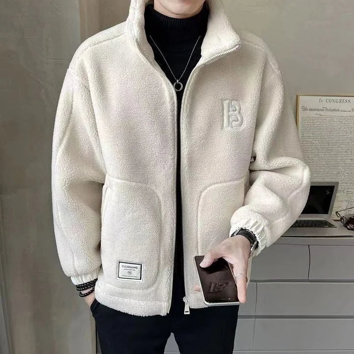 Achim - Chaqueta Con Cremallera De Piel Sintética