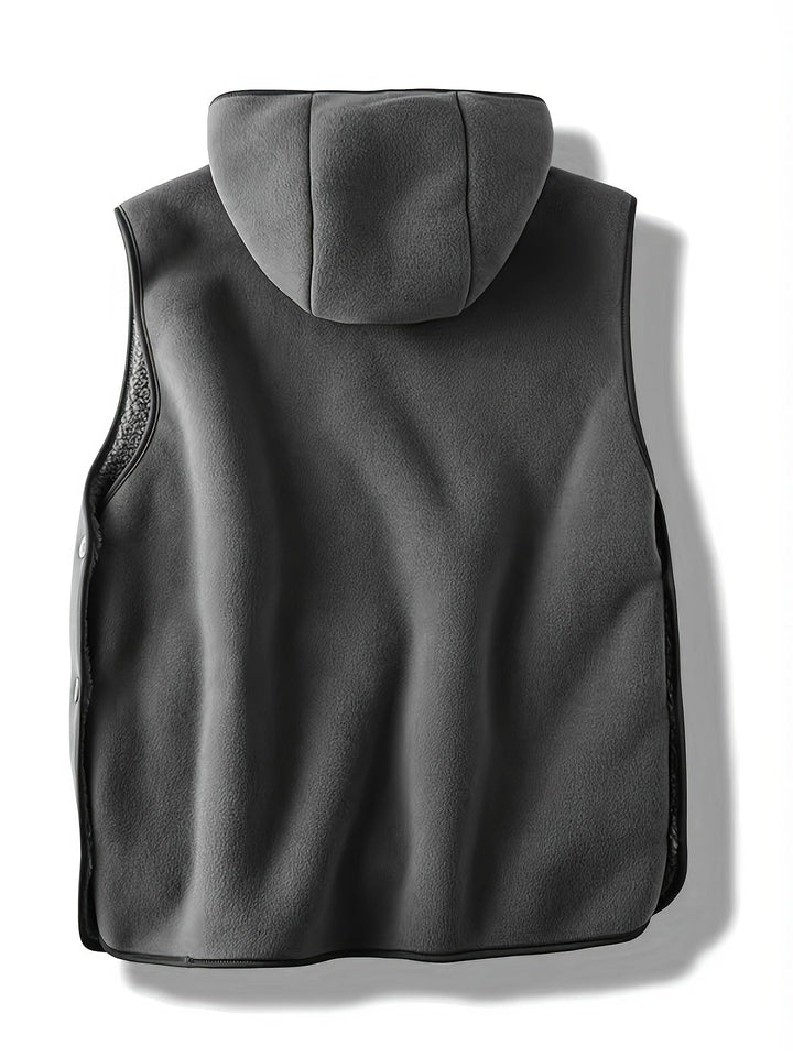 Niles - Poliéster Sin Mangas Con Capucha para Invierno