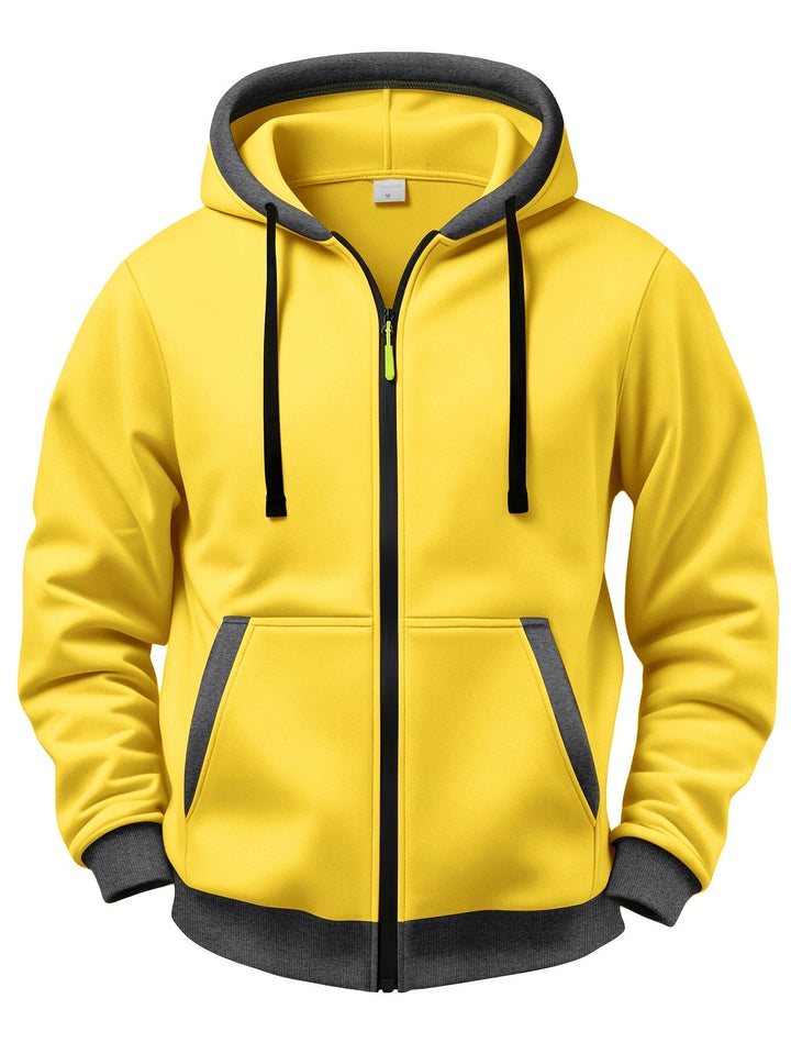 Mussoline - Sudadera Informal De Invierno De Manga Larga, Con Capucha Y Cremallera
