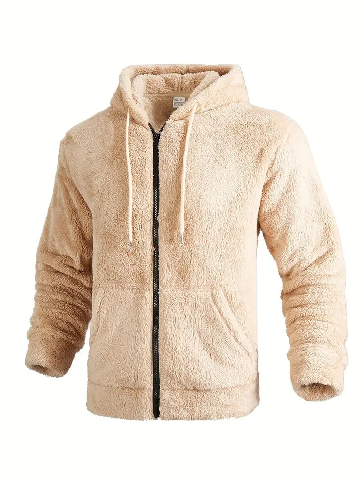 Ushakov - Sudadera Con Capucha y Cremallera Manga Larga Estilo Informal