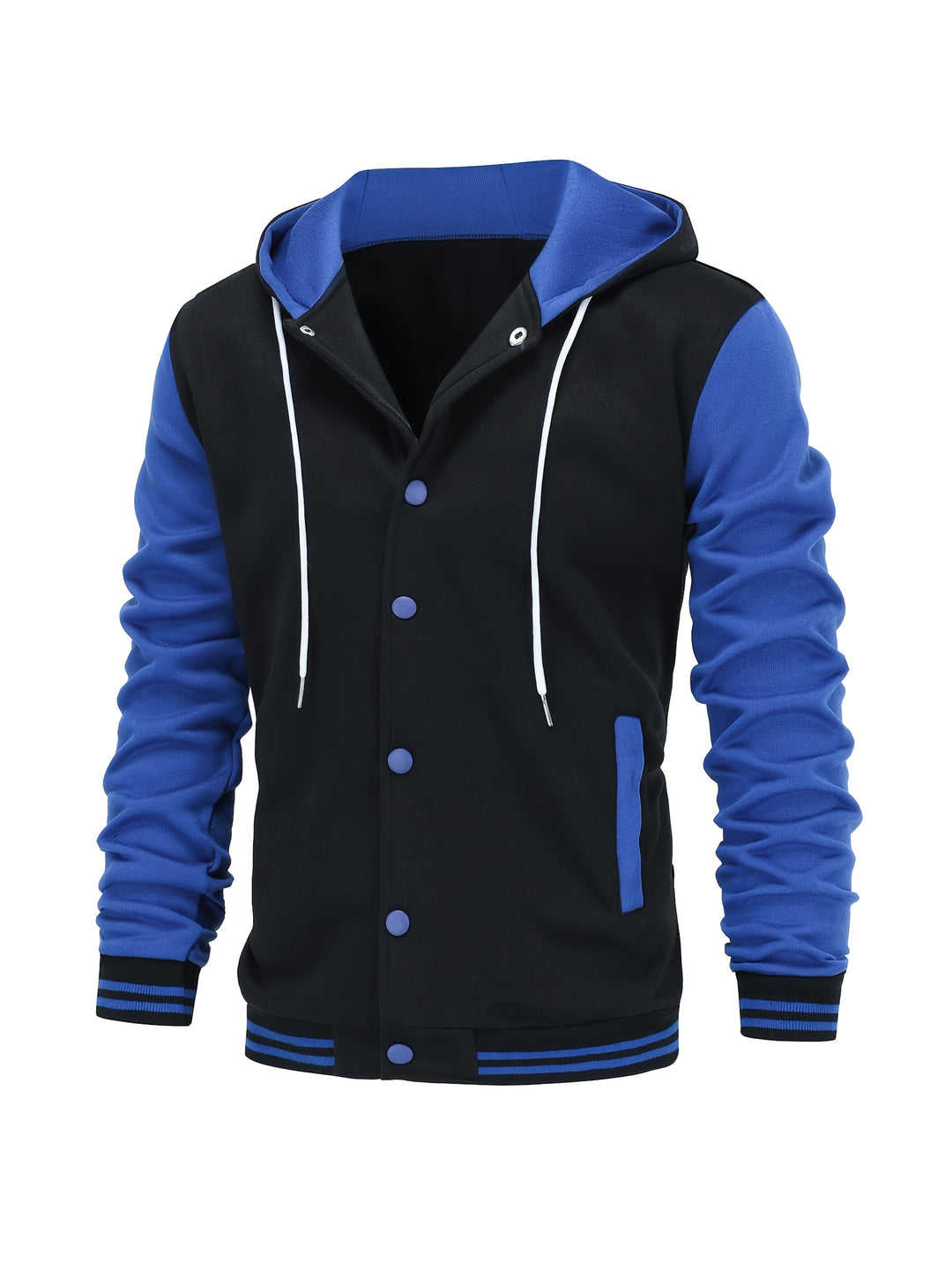 Askhat - Chaqueta De Béisbol De Manga Larga Con Capucha