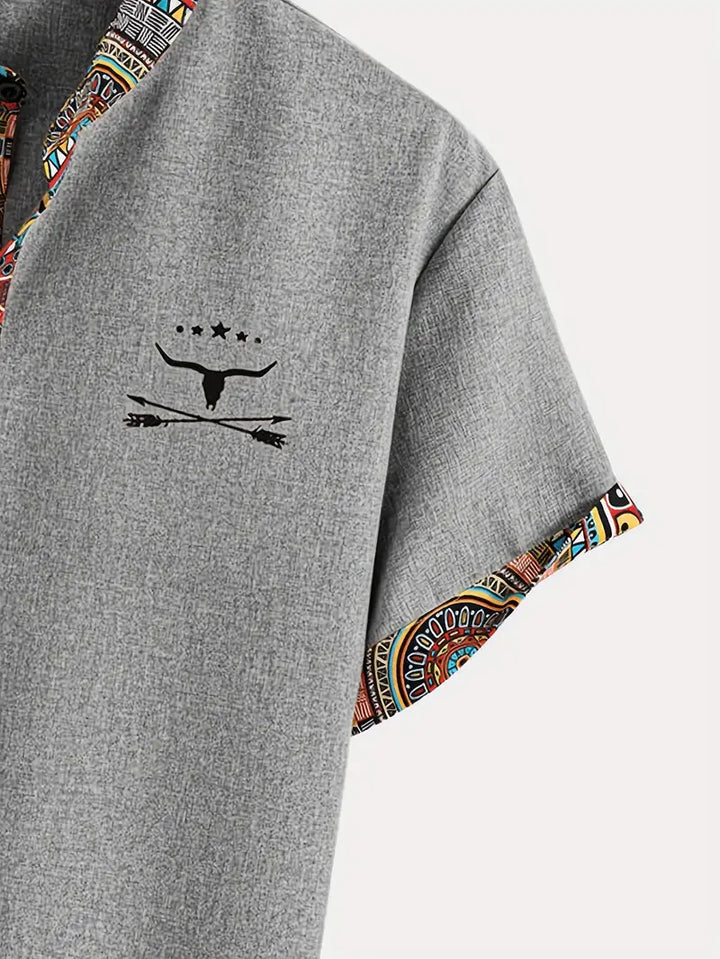 Murat - Elegante Camisa De Manga Corta