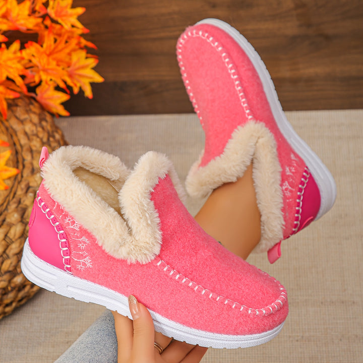Aleeza - Zapatillas Informales Con Forro Polar