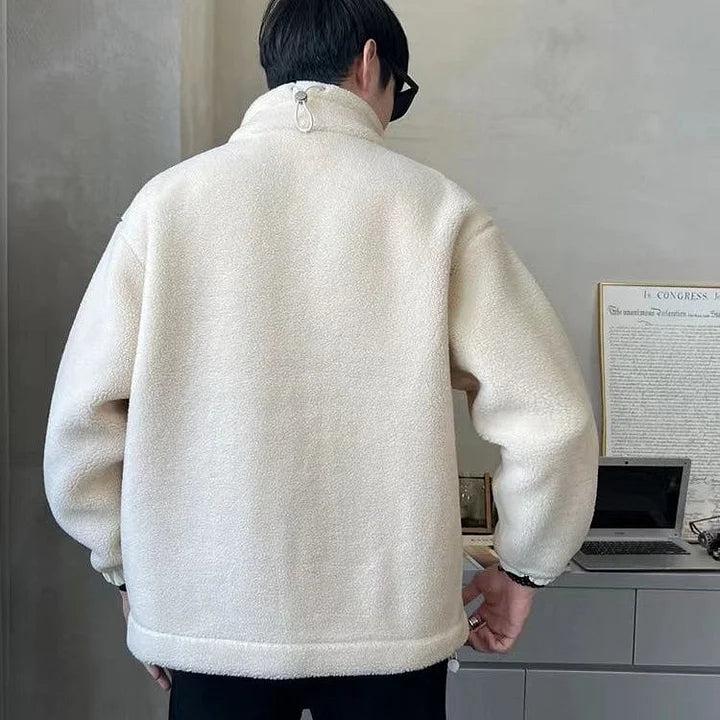 Achim - Chaqueta Con Cremallera De Piel Sintética