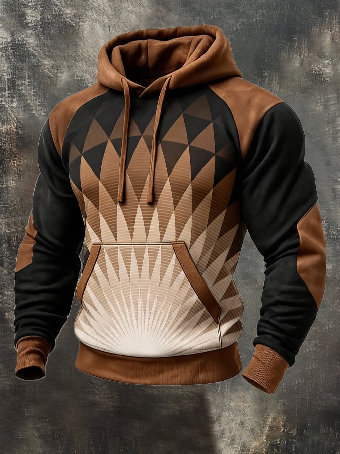 Nicholls - Sudadera Informal De Manga Larga Con Estampado En Bloques De Color