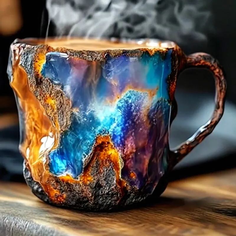CrystalMug - Tazas De Café De Cristal Mineral