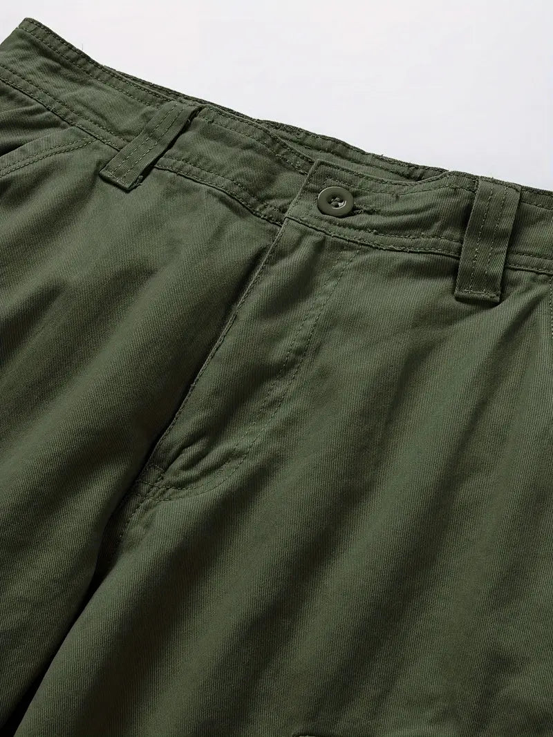 Mauro - Elegantes Pantalones Cortos Con Multibolsillos